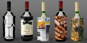 Publicooler - Cooler container for cooling wine and beer bottles 3D CAD visualisation