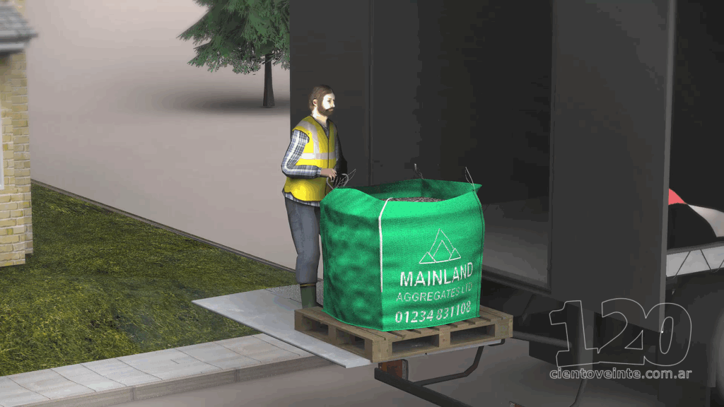 Construction materials - videoinfographic