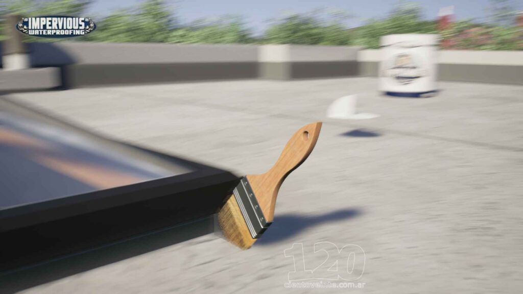 Flat Roof Application video - cientoveinte.com.ar