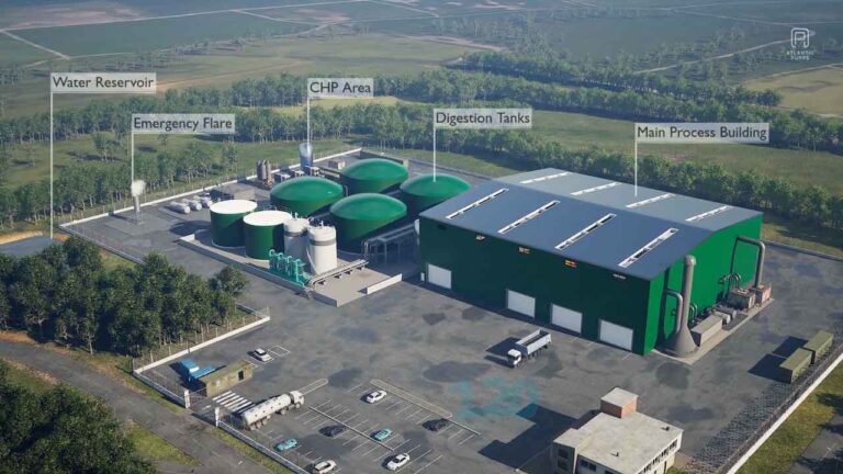 Pumps in an Anaerobic Digestion Plant 3D Animation