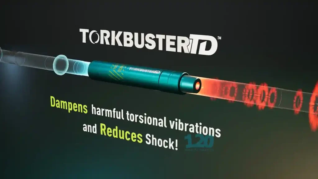 Oil drill damper presentation 3D animation